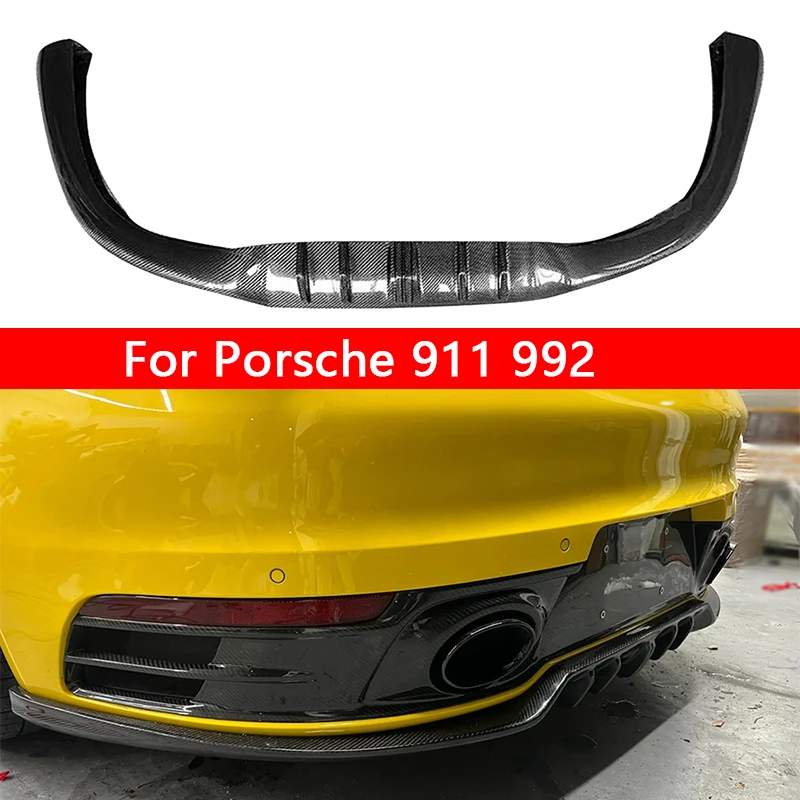 

Для Porsche 911 992 2019-2023: Комплект обвеса из карбона (диффузор заднего бампера, спойлер, передний сплиттер) в стиле T