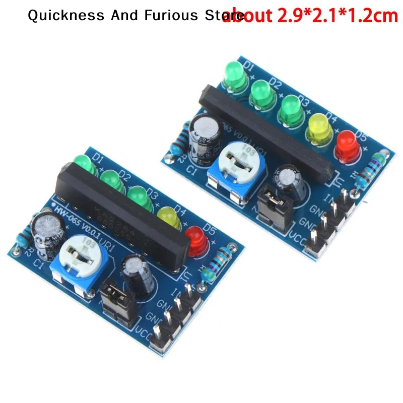 【T】1/2/3Pcs KA2284 Power Audio Level Indicator Module Battery Capacity Indicator Red Green LED For Voltmeter Volume VU Meter - view 6