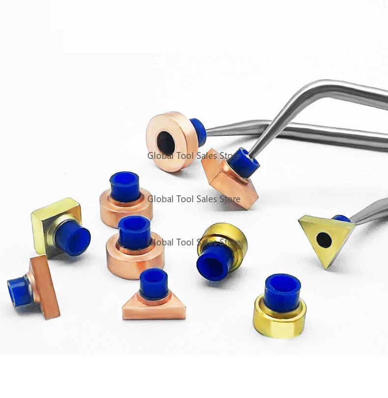 Copper Abrasive Pellets & Rubber Sleeve Mold Tool – Polishing Deburring, Red/Purple/Brass, Multi-Shapes (OEM Custom)