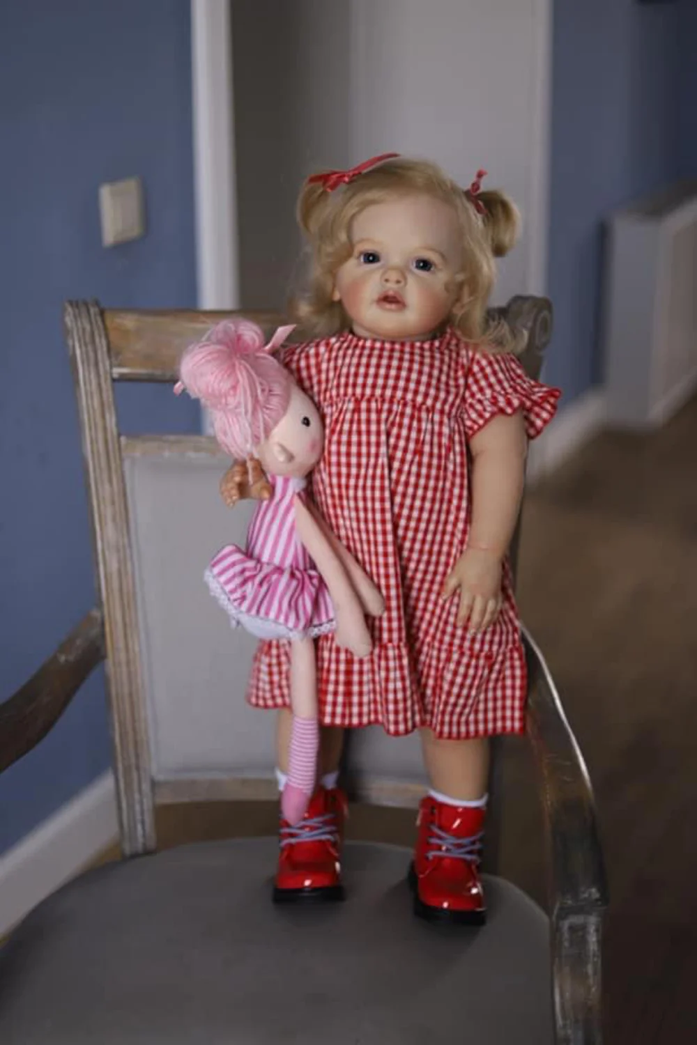 

70CM Huge Betty Baby Already Finished Doll As in Picture Reborn Toddler Girl Doll Princess High Quality Collectible Art Doll