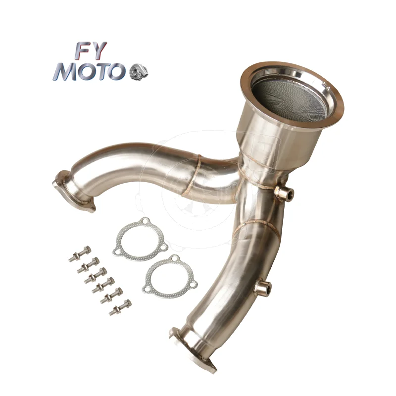 

Exhaust Catted Downpipe For AUDI S4 S5 B9 3.0T 2019+ With OPF