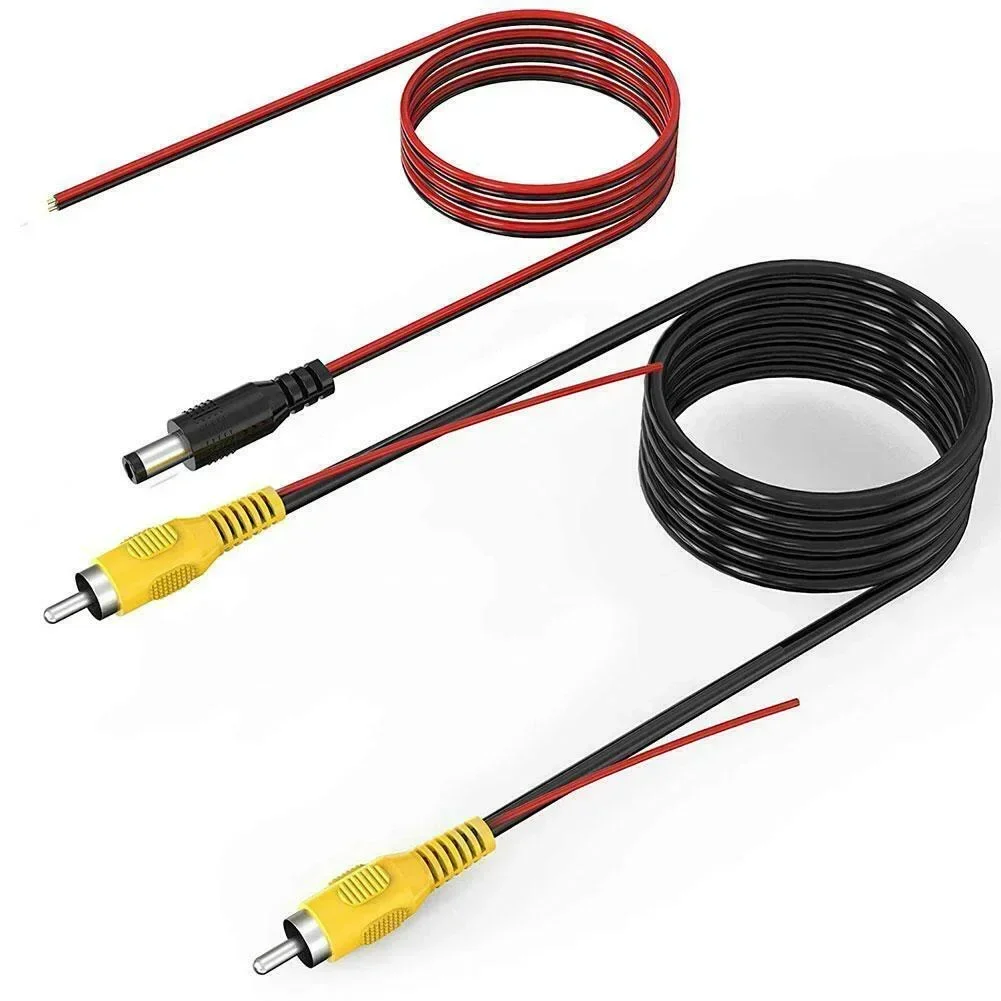 Car Video RCA Extension Cable For Rear View Backup Camera & Detection Wire Car Video Cable Wholesale USEFUL