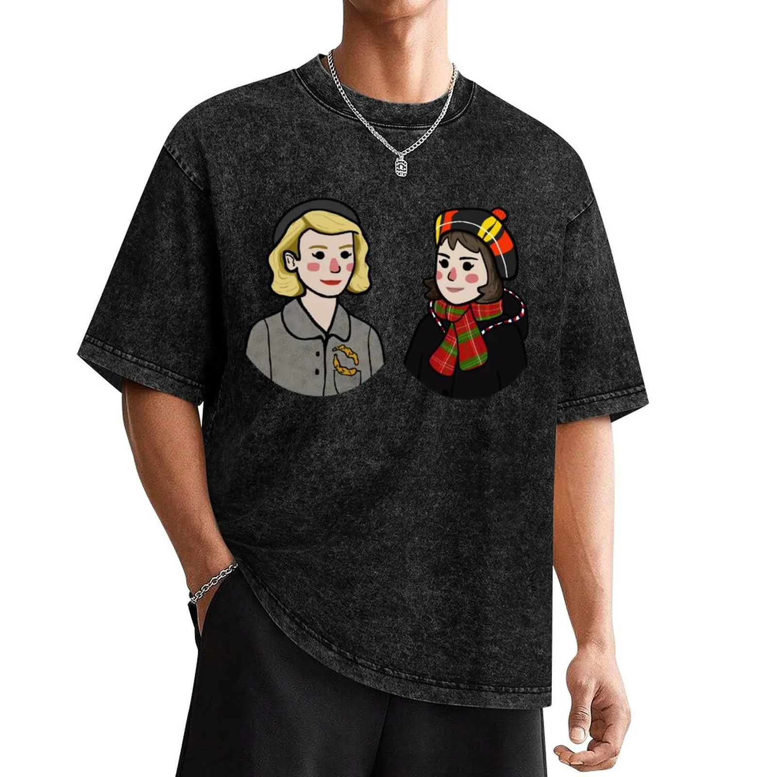 Carol and Therese transparent T-Shirt boys whites graphic t shirts anime clothes funny t shirts for men