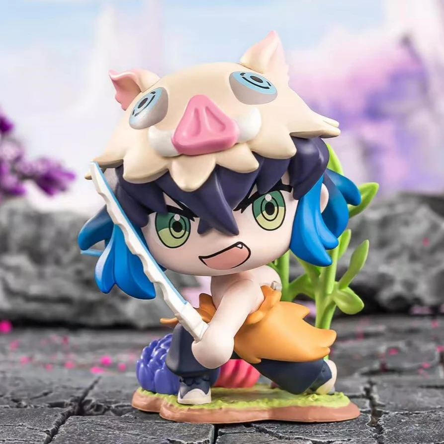 

Anime Demon Slayer Kamado Tanjirou Nezuko Kawaii Toys Doll Figure Ornaments Halloween Gift