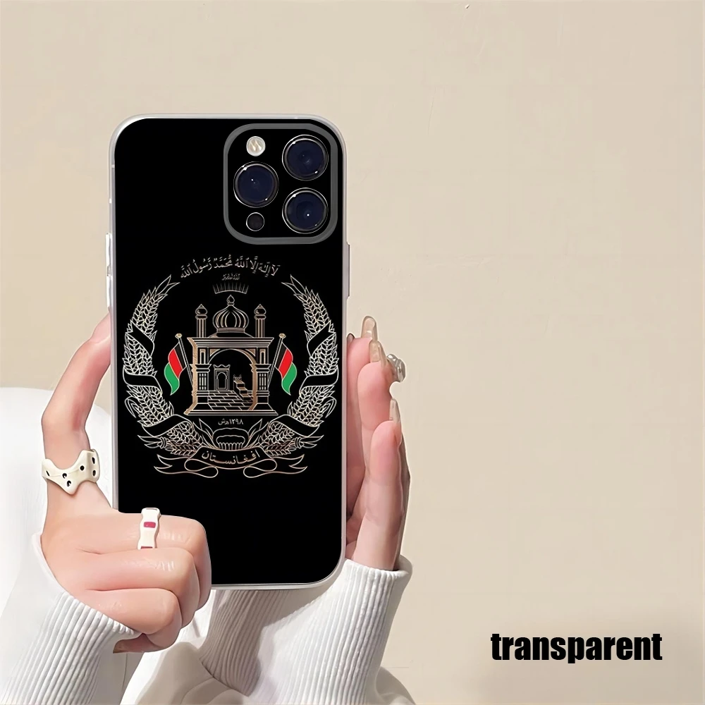 

Чехол для телефона с флагом Афганистана, новинка 2025 года для IPhone 16 15 14 12 Авангард 13 11 Pro Max Mini X XR XS Max 7 8 Plus Прозрачный