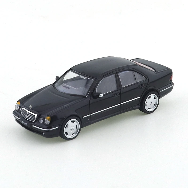 DCT/Shadow 1/64 Mercedes-Benz E55 AMG (W210) Car Alloy Toys Motor Vehicle Diecast Metal Model Kids Xmas Gift Toys for Boys