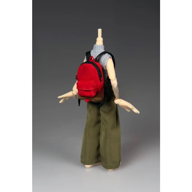 In Stock 1/12 Scale Soldier Color Blocking Backpack Model for 6inch Action Figures Loose Parts Accessories