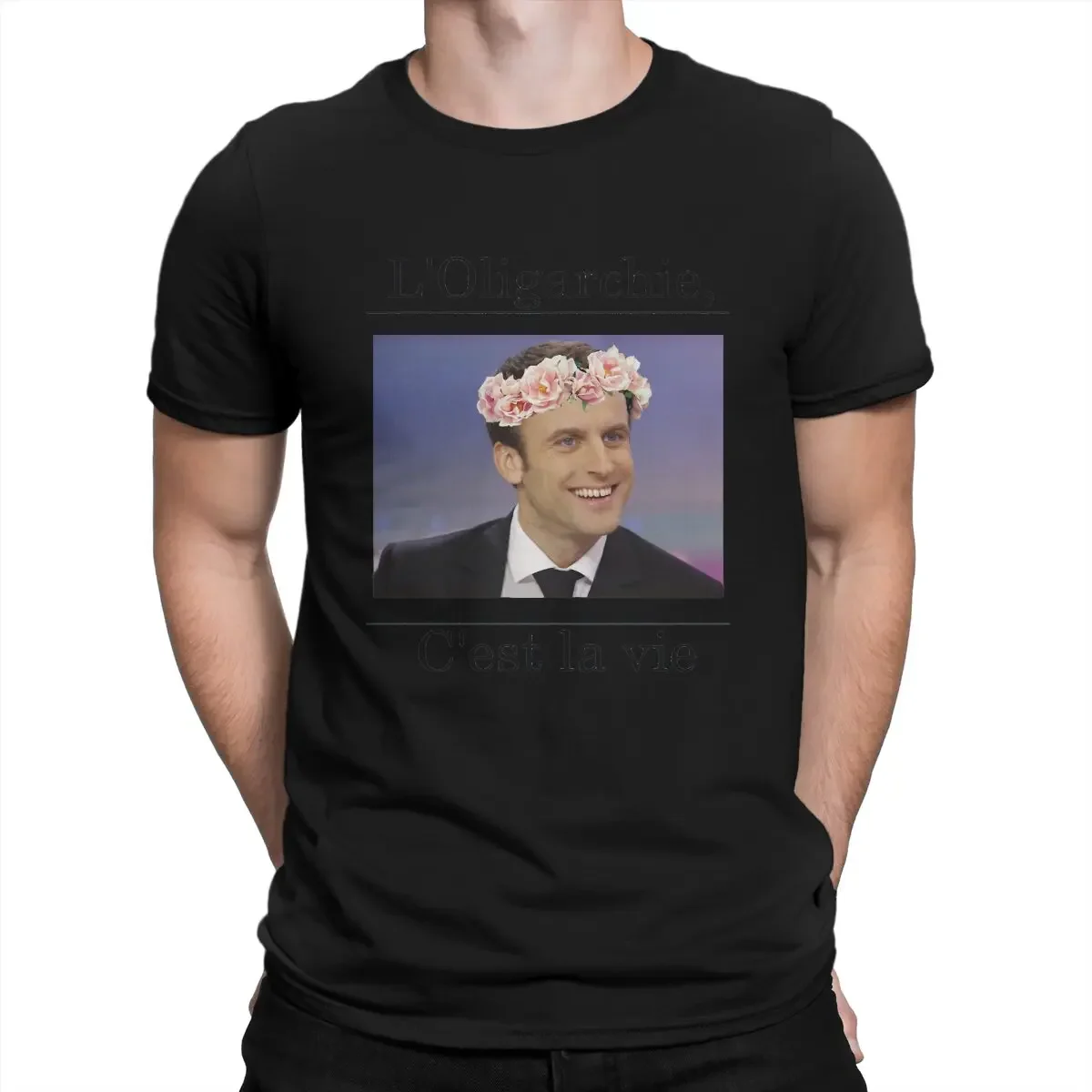 President Casual  Newest  For Men Women Oligarchy Is Life Unique TShirt Macron The Eighth heavyweight mens designer clothes 2024