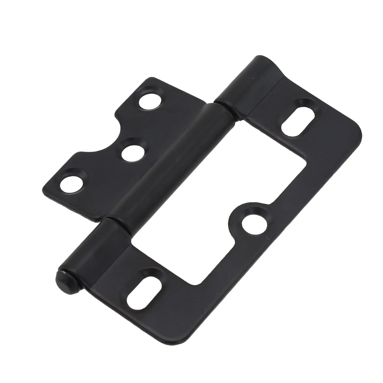 Bisagras de puerta empotradas de hierro para armario, puertas con persianas, herrajes para muebles, accesorios de bisagras, 77x35mm, 1 Uds. ﻿
