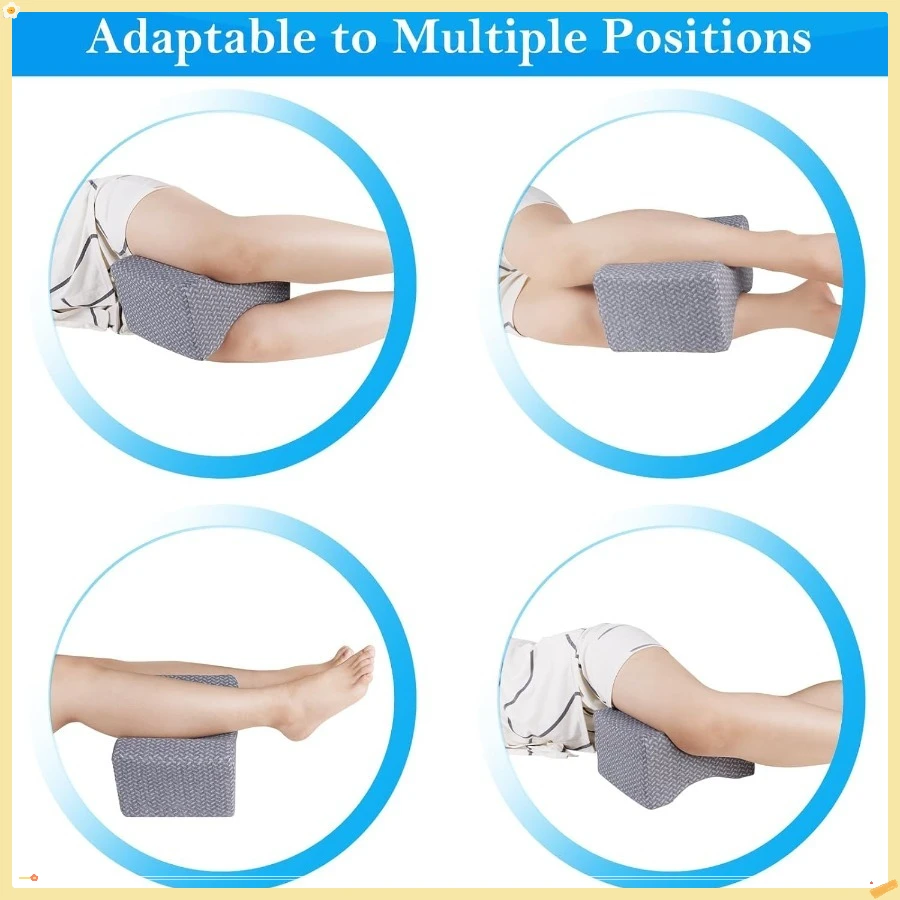وسادة الركبة من إسفنج الذاكرة، وسادة الركبة للنائمون الجانبيين، وسائد الساق للنوم الدورة الدموية، وسادة الارتفاع