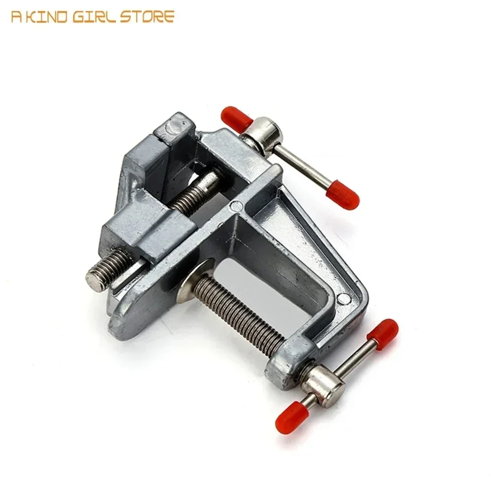 30MM Mini Table Vice Bench Clamp Multifunctional Aluminum Alloy Clamp Mini Workbench Adjustable Woodworking Clamp Tools