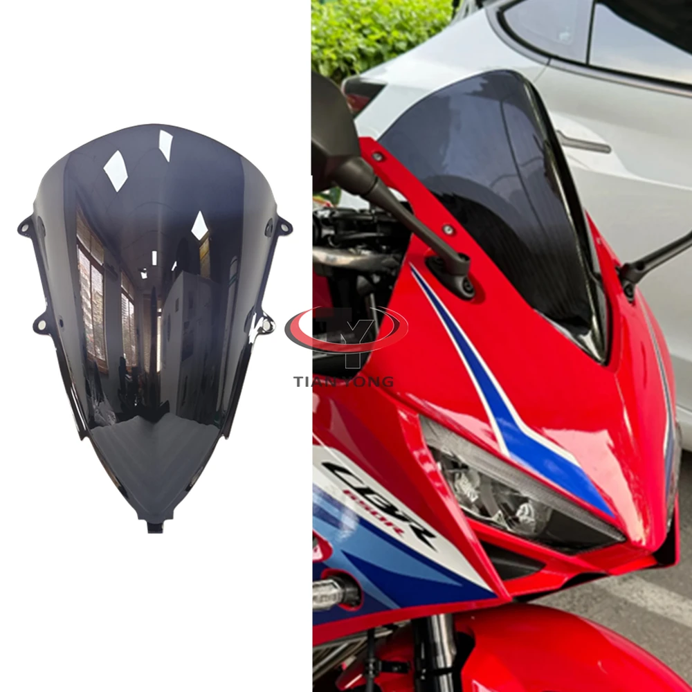 Windscreen Wind Deflectore Motorcycle For Honda CBR650R CBR 650R 2019 2020 2021 2022 2023 Smoke Clear Windshield