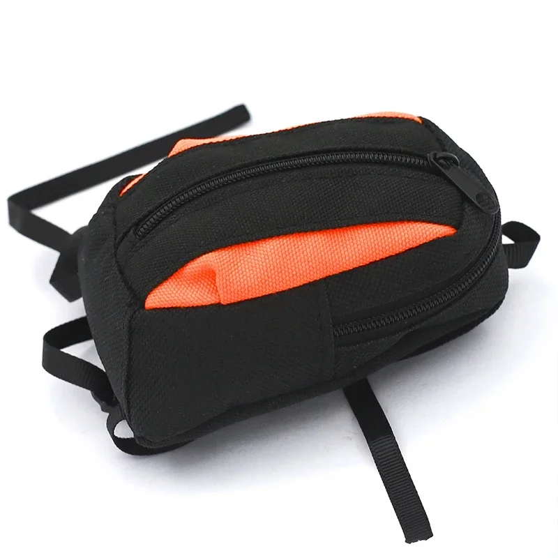 Simulação mochila saco de armazenamento saco de bagagem bolsa decoração para losi 1/4 promoto-mx motocicleta atualização peças acessórios