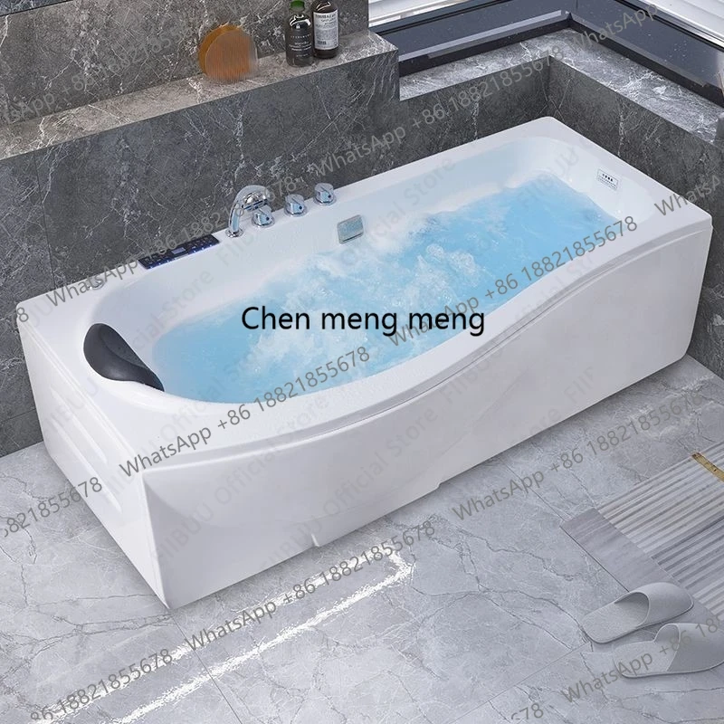 

Acrylic Bathtub Enlarged And Widened, Strong Load-Bearing Capacity Tub, Multiple Sizes With Drain Premium Quality Construction R