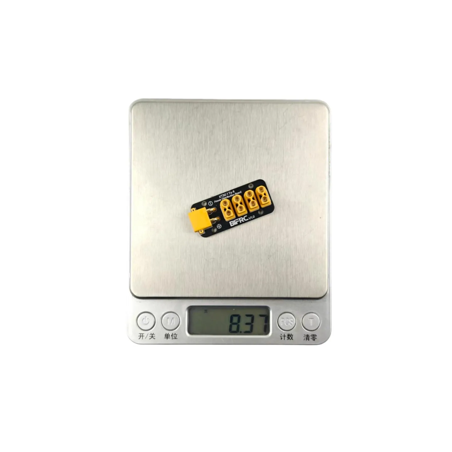 XT30 para 4 vias XT30 / XT90 para placa de distribuição de energia XT90 de 4 vias para carros RC, barcos, submarinos, robôs de aeronaves