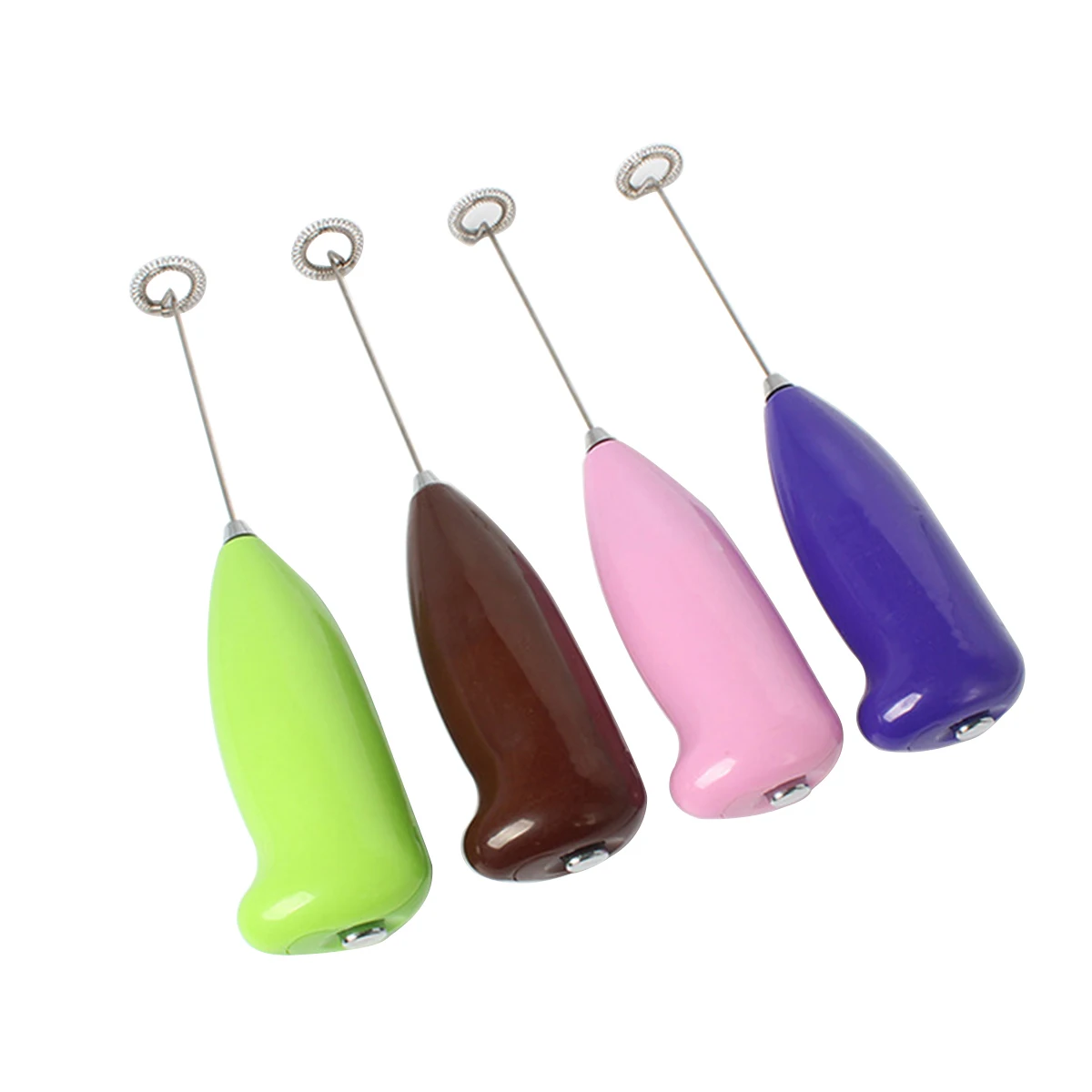 

Electric Egg Beater Stirrer Milk Frother Handheld Stainless Steel Beaters Coffee