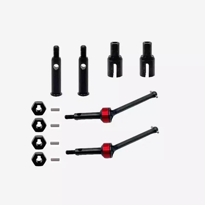 4X4 Buggy Plastic Transmission Shaft Gear Set for RC Cars with Differential Cups Wheels And Shafts Included RC Car Transmission