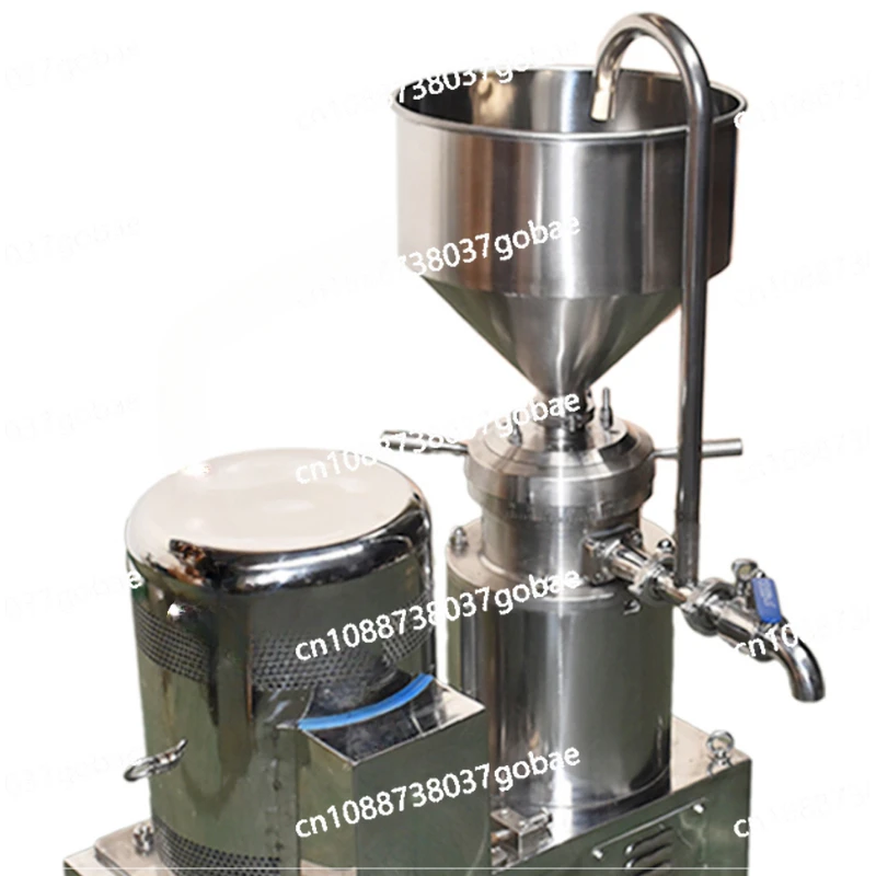 Stainless Steel Sanitary Mechanical Seal 7.5kW Liquid Vegetable Nutrition Grinder