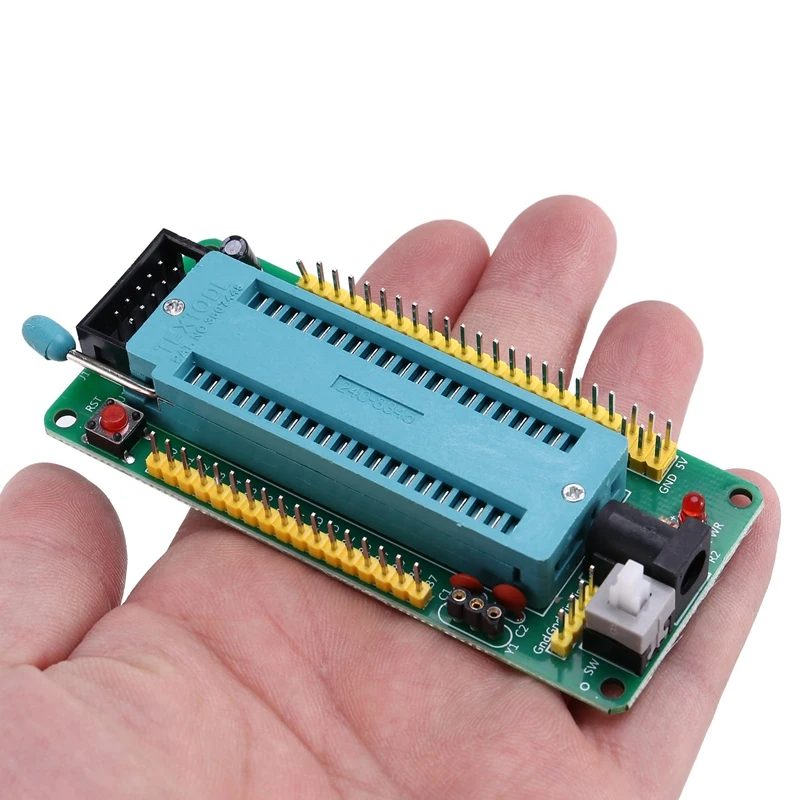 Hot-40P Lock 51 Mcu Minimum System Board Ultra-Small Development Board Smart Car Robot Accessories DIY Essential 5Pcs