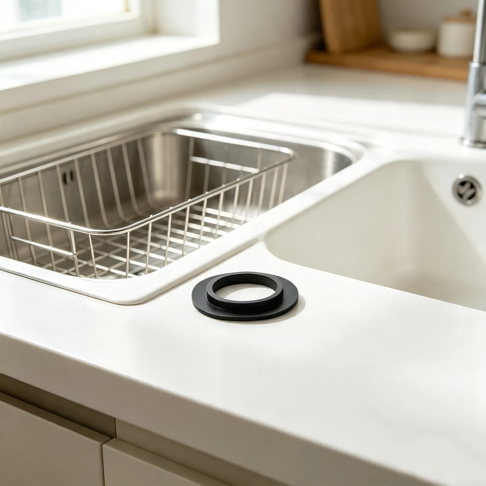 10Pcs Kitchen Sink Plug Gasket Flexible Leakproof Drain Sealing Basket Strainer Washer Leak-proof