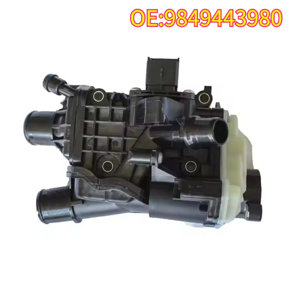 

High quality New For 9849443980 Engine Coolant Thermostat For CITROEN C4 C5 DS4 DS5 JUMPY SPACETOURER 9804160380 98041-60380 98