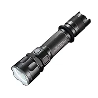JETBeam 3MS EDC Tactics LED Flashlight, USB-C Rechargeable Water Resistant Everyday Carry  Flashlight,2000 Lumens Black
