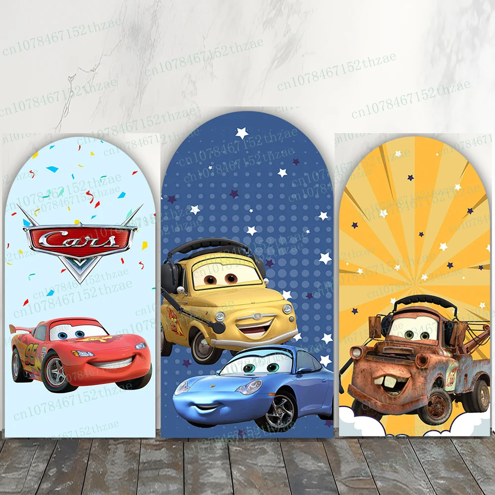 Cars Birthday Party Photo Background Arch Photography Backdrop Baby Shower  Photography Backdrop Decoration