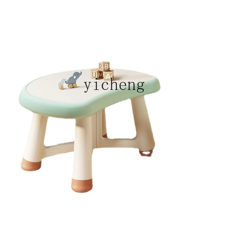 YY Baby Toy Table Set Plastic Small Chair Home Kindergarten Learning Table