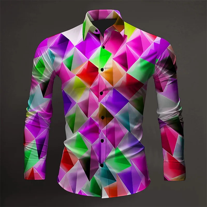 Shirt Tops Fashion Men's Luxury Lapel Shirt Suit Casual Party Street Comfortable Soft Designer Design New 2024 Plus Size