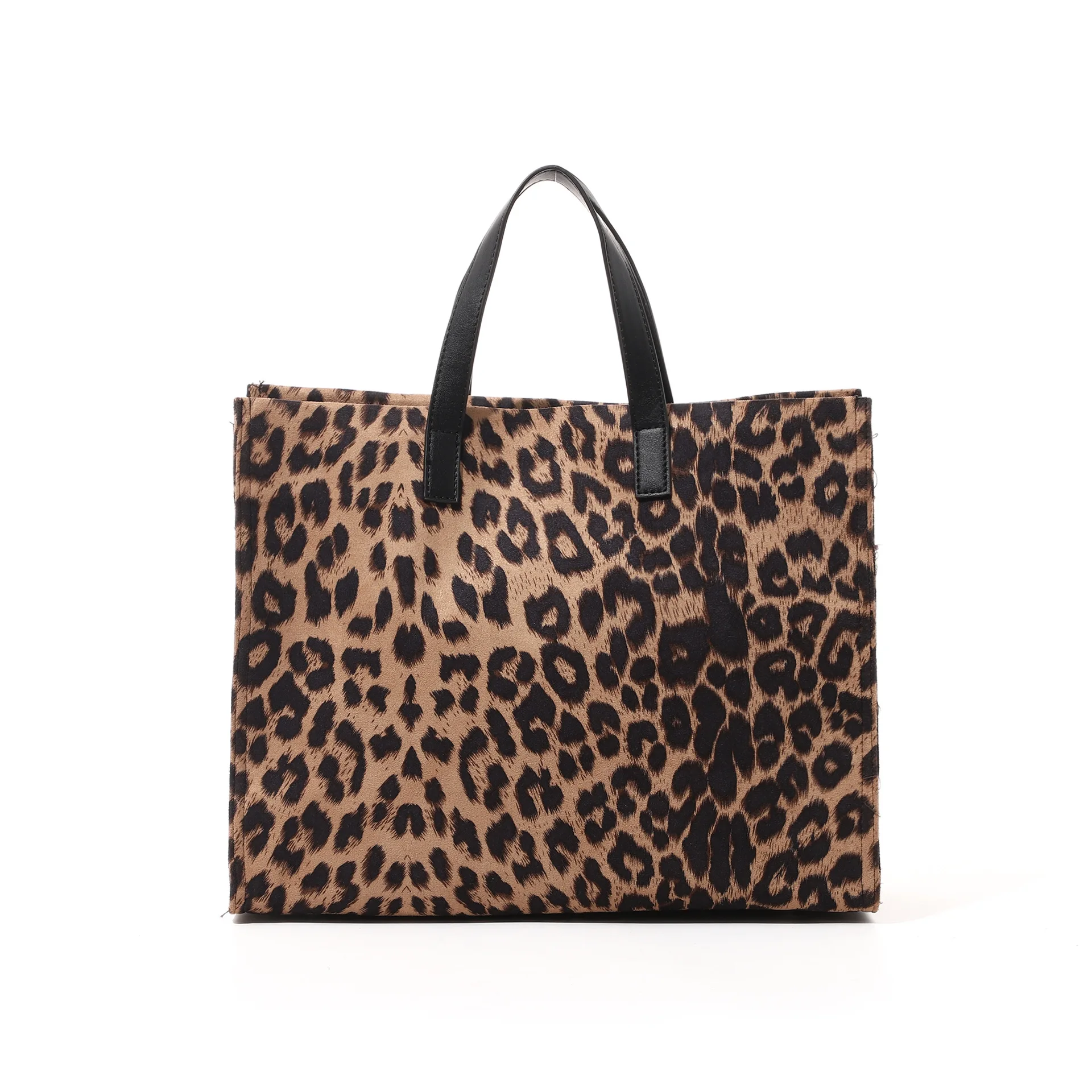 

Fashion Leopard ladies Handbags Brand Trending female Shoulder bags big capacity Corduroy women totes Winter totes bolsos