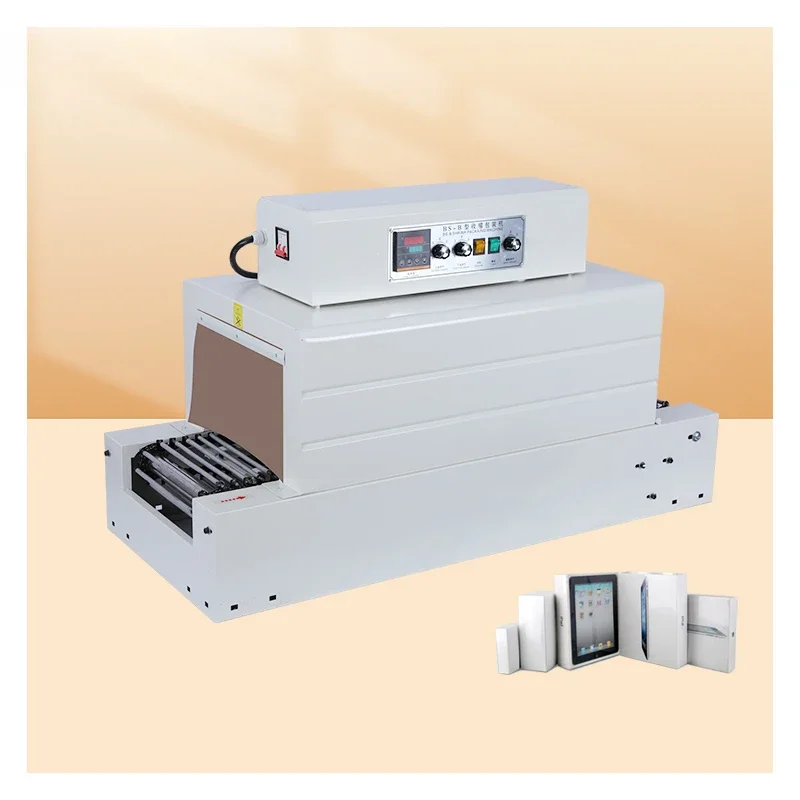 BS-3020 Chain & Iron Industrial Automatic  Net Heat Shrink Tunnel Shrink Film Wrapping Machine Packaging Shrink Machine