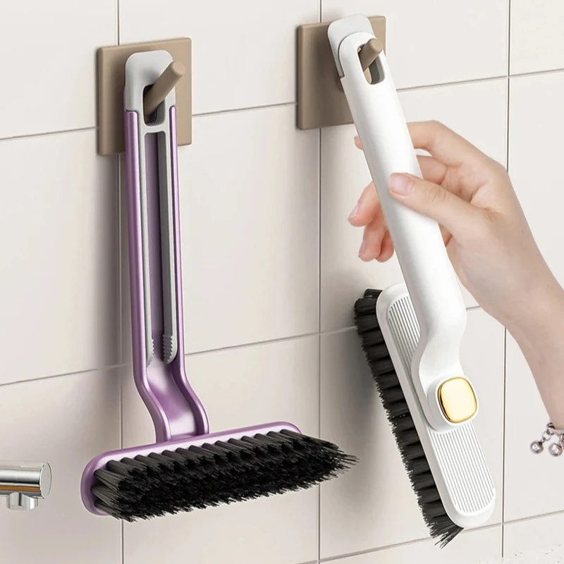 

Щетка для чистки 360° с вращающейся насадкой, многофункциональная, для ванной и кухни, для чистки плитки и пола, 1 шт.