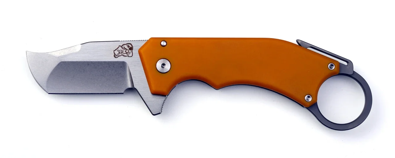 Mechforce Knife, Butterscotch Micarta