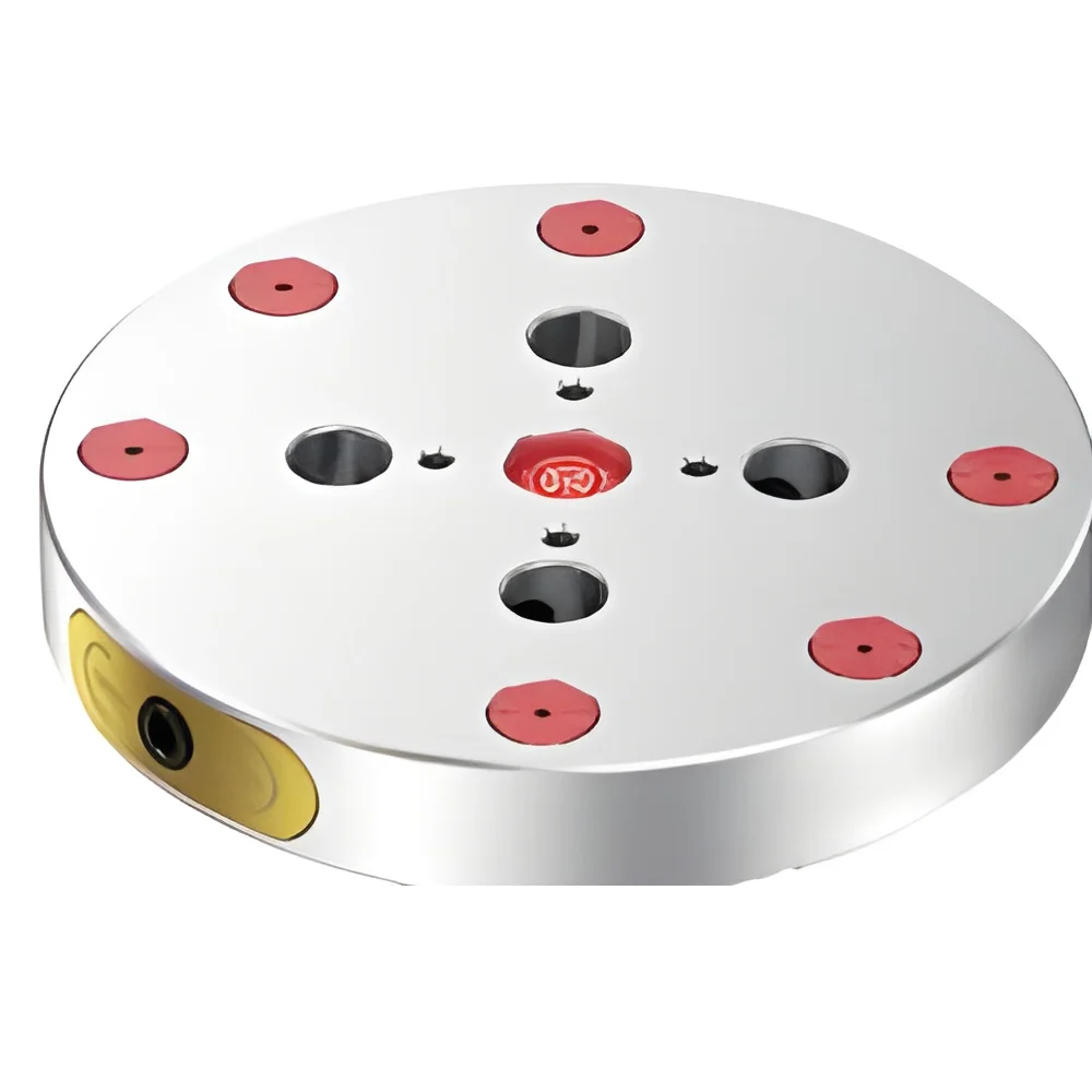 96Mm manual circular hardened zero positioner for numerical control of milling machine workpiece positioning systems