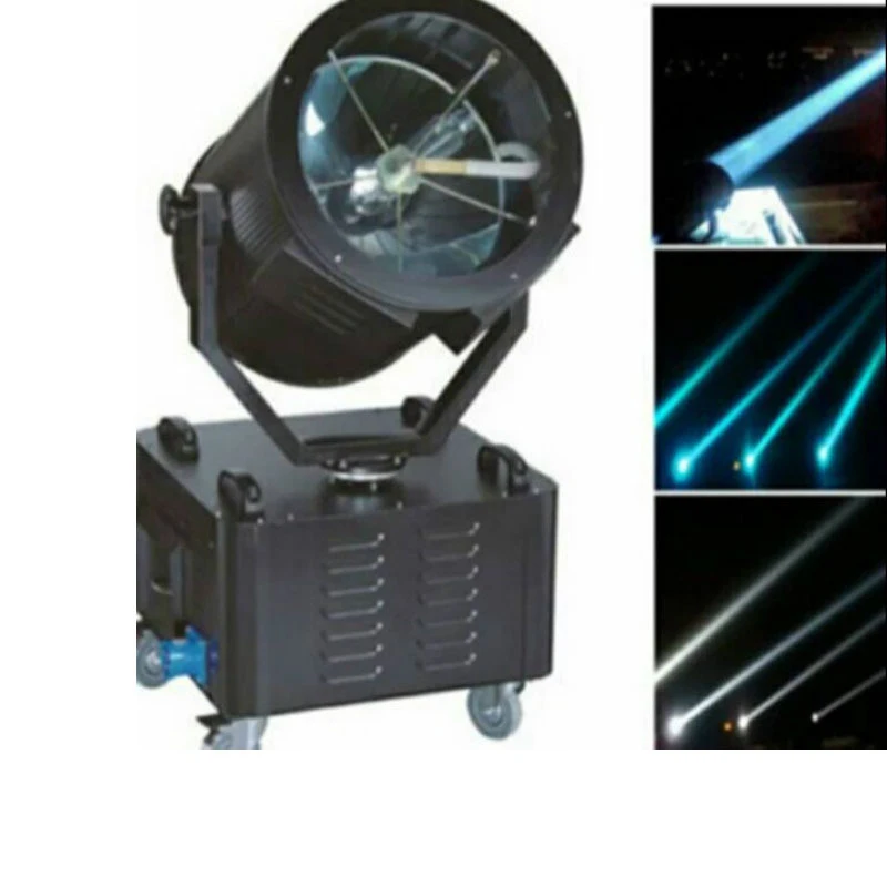 HID 1000W Outdoor Searchlight Xenon 2KW 3KW 6KW 10KW Engineering Searchlight Aerial Rose Voyage Beam Lamp