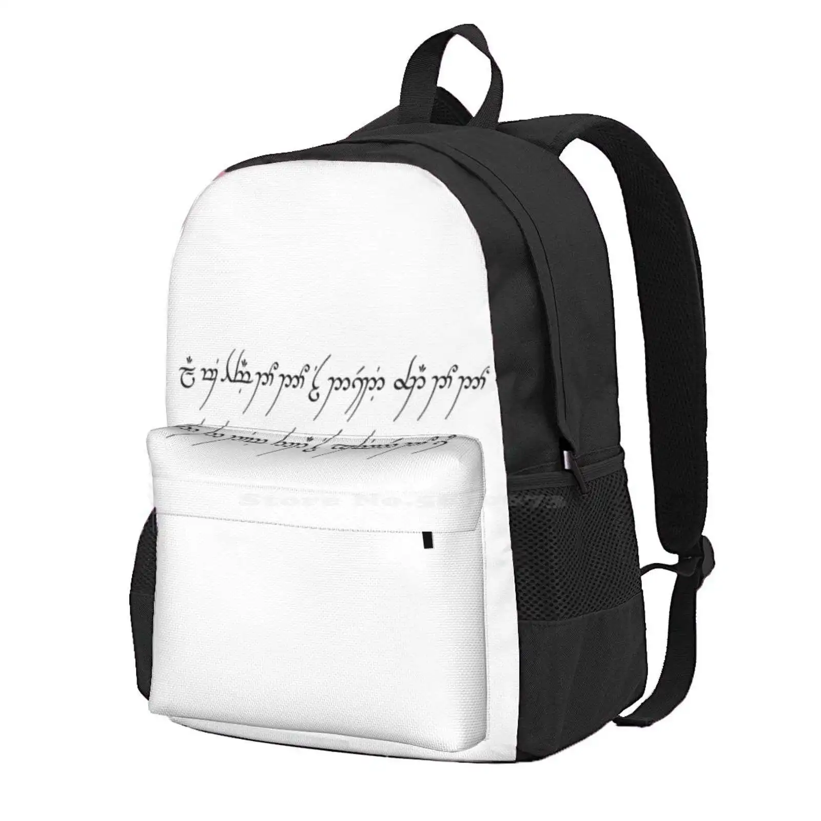 All We Have To Do Is Decide What To Do With The Time That Is Given To Us Hot Sale Schoolbag Backpack Fashion Bags Tolkien