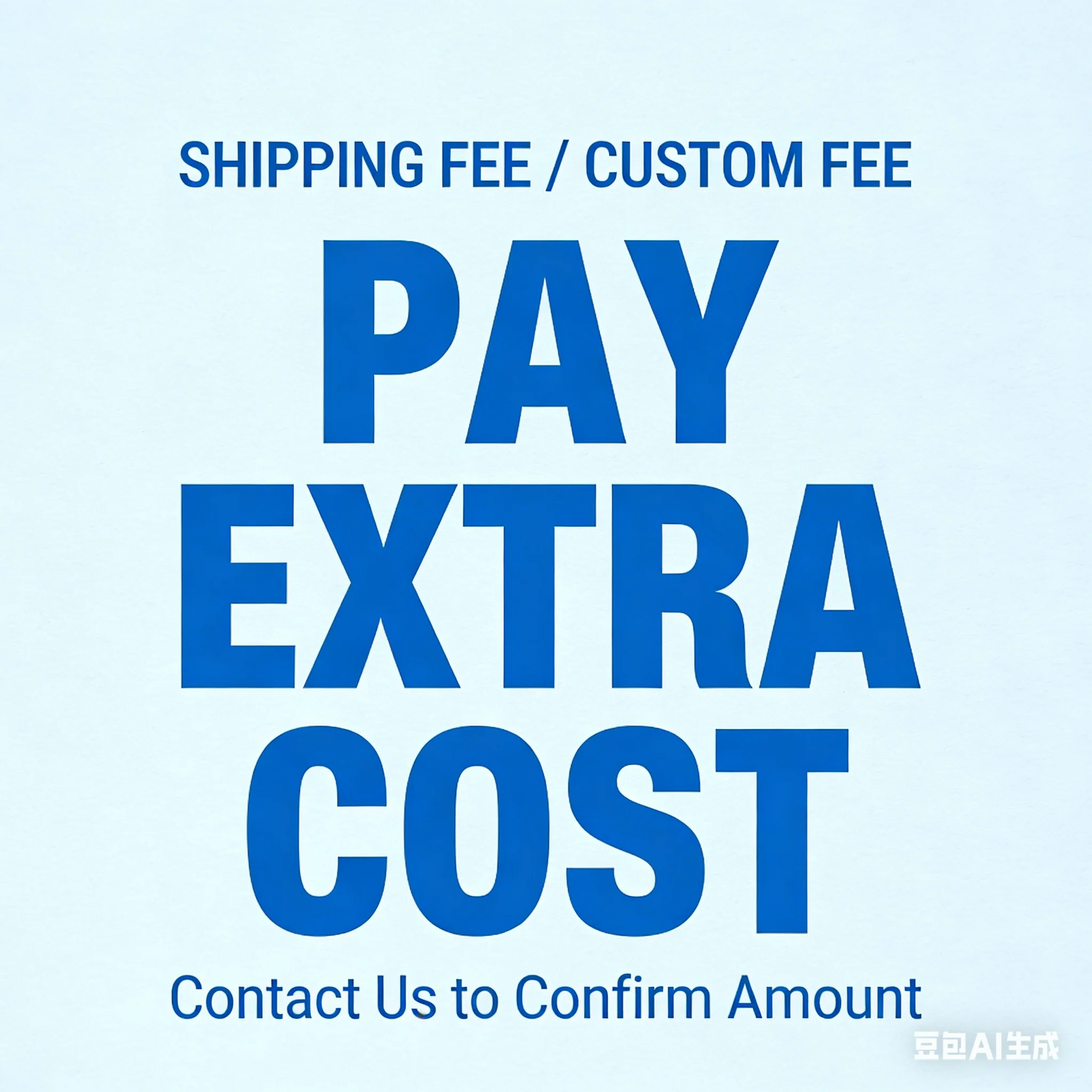 Balance Payment Link for Shipping & Custom Fee