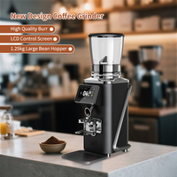 ITOP SYMD-NMW 83mm Flat Burr Coffee Grinder 1.25kg Bean Hopper LCD Control Screen Quick-Release Structure Easy Cleaning