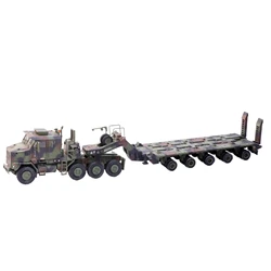 1:72 M1070 Oshkosh Alloy Tank Model NATO Tricolor Truck Boys Best Gift Collection Decoration Display Birthday Gift