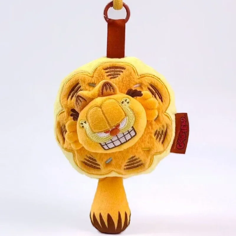 Popular Garfields Kawaii Cartooon 10cm Plush Toys Keychains Cute Odie Garfields Family Soft Stuffed Animals Peluche Toys Gifts view 4