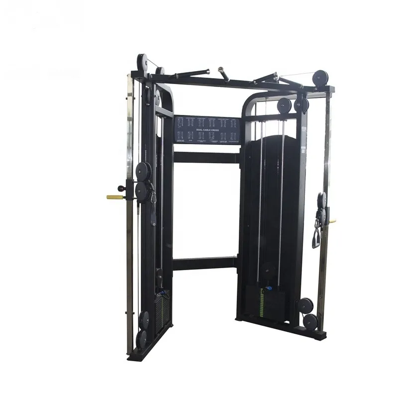 Hot sales High quality new exercise equipment /Integrated gym machine Dual Adjustable Pulley cable crossover machine