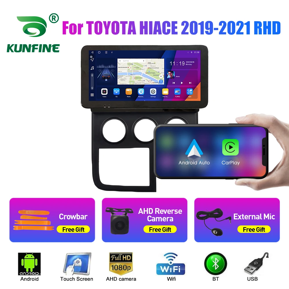 

Car Radio For TOYOTA HIACE 2019-2021 RHD Octa Core Android Car DVD GPS Navigation Car Stereo Carplay Android Auto