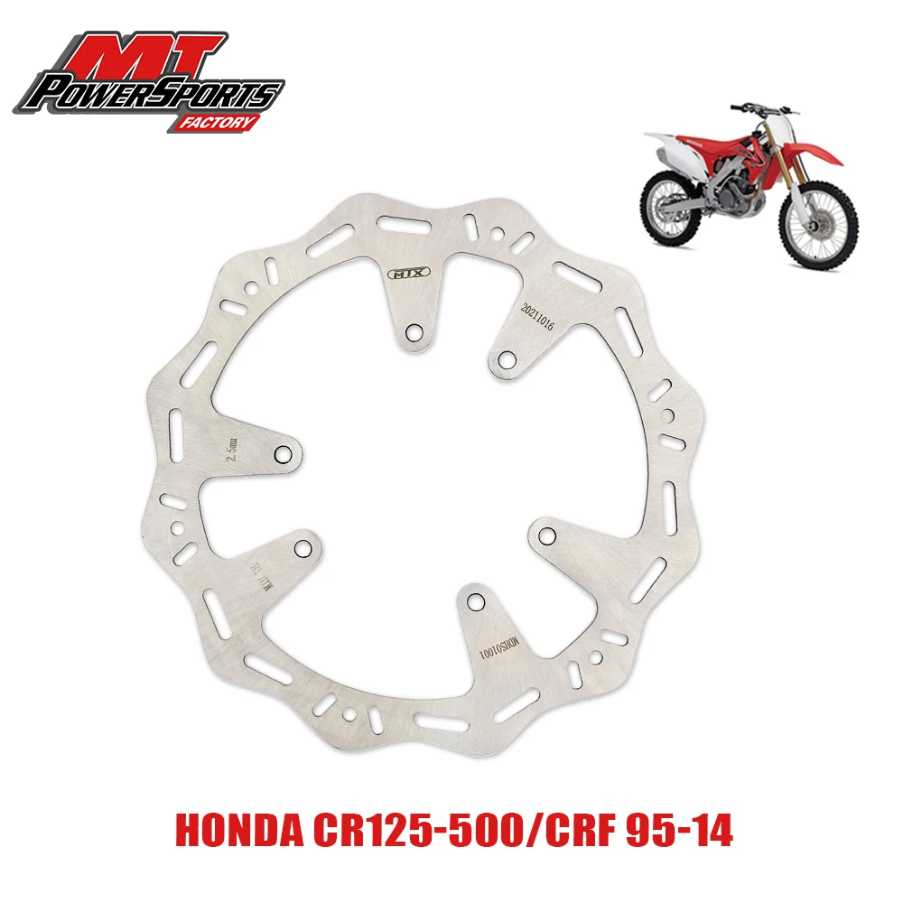 

For Honda CRF500 1995-2014 CR125 1995-2014 New Motorcycle Front Brake Disc Rotor Dirt Bike Motorcycles Accessories