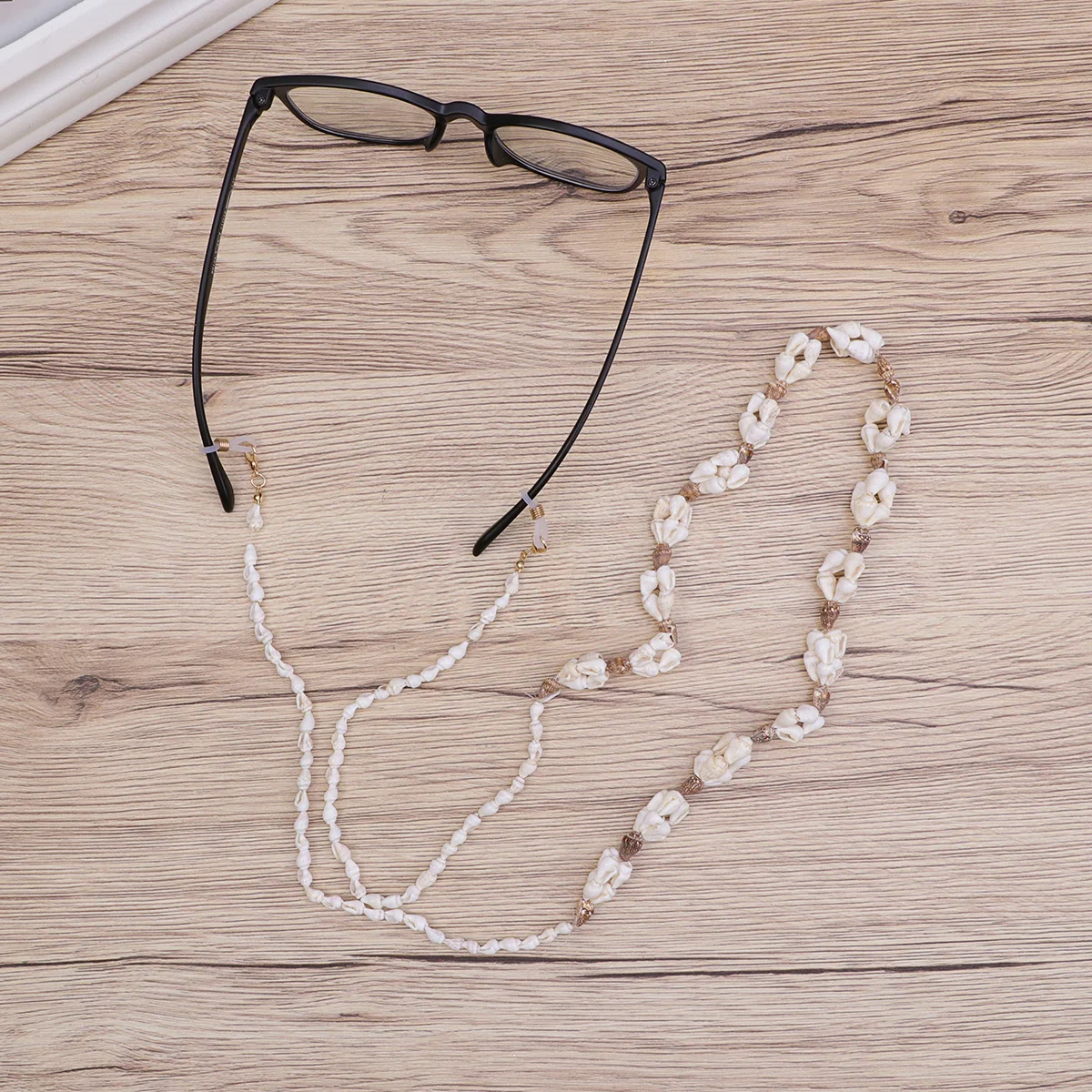 

Eyeglass Chain Glasses Holder Strap Non Slip Eyewear Safety Cord Retainer Shell Fashion Charm Strong Workmanship Perfect Sports