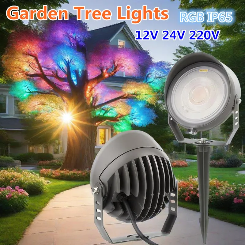 

Garden Villa Outdoor Lawn Landscape Light 6W 12W 24W 48W Outdoor Lighting Lamps Spike Light for Garden Spotlight for Wood 220V