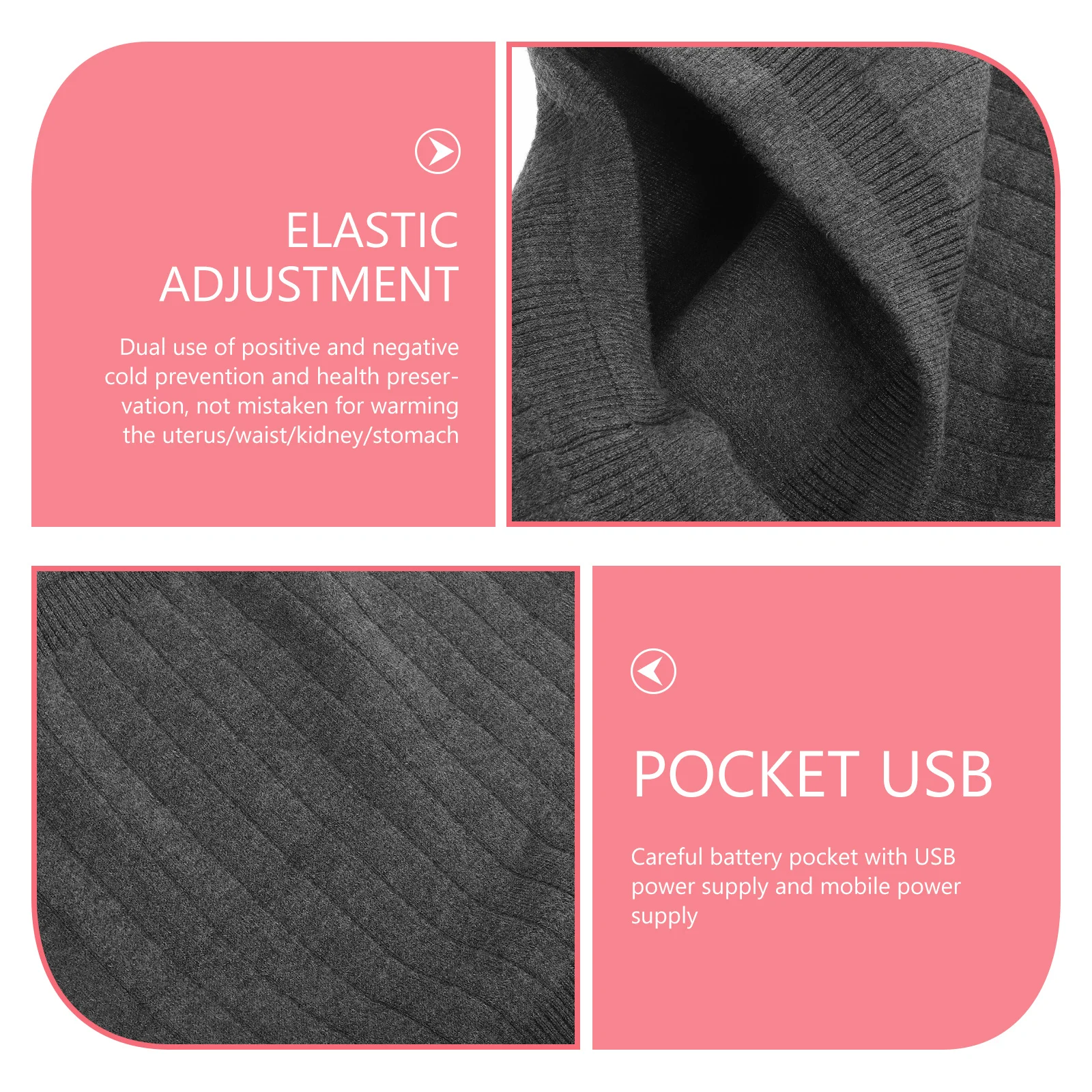 

Winter Belly Warming Belt Protective Waist Support Soft Suitable for Hiking Running Camping Outdoor Activities