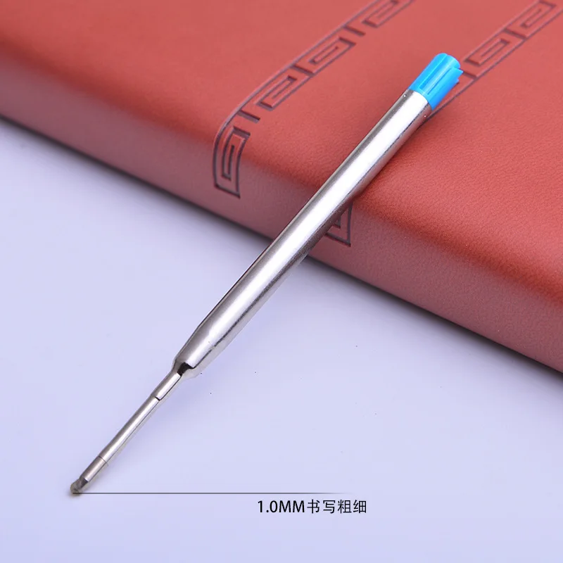 Manufacturer wholesale 1.0mm metal ball point pen core 424# writing length 800m