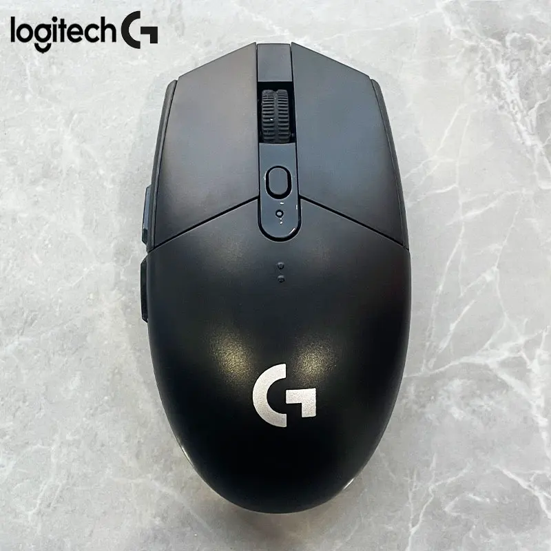 

Беспроводная мышь Logitech G305, матовая, с противоскользящим покрытием, подходит для дома, игр и офиса, совместима с различными системами