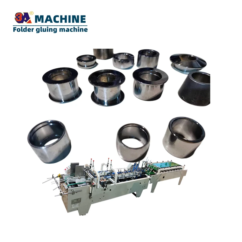 Automatic Box Folding Gluing Machine Accessories Press Pulley Pasting Machine Folder Gluer Manual Cartons Packaging Spare Parts