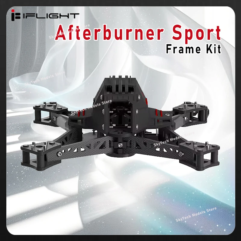 

Комплект рамы iFlight Afterburner Sport O4 — колесная база 210 мм, кронштейн 3 мм, 5-дюймовый DJI O4, совместимый с FPV RC аксессуар